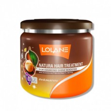 Маска для волос с маслом макадамии для бриллиантового блеска Lolane Natura Hair Treatment with Macadamia Butter (Таиланд)